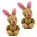 Mini Joint Bear/Rabbit Plush Dollhouse Decor Stuffed Toys Z14638