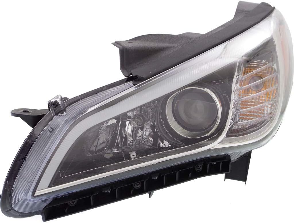 Passenger Side Halogen Headlight for Hyundai Sonata 2015 2016 2017 Y1773