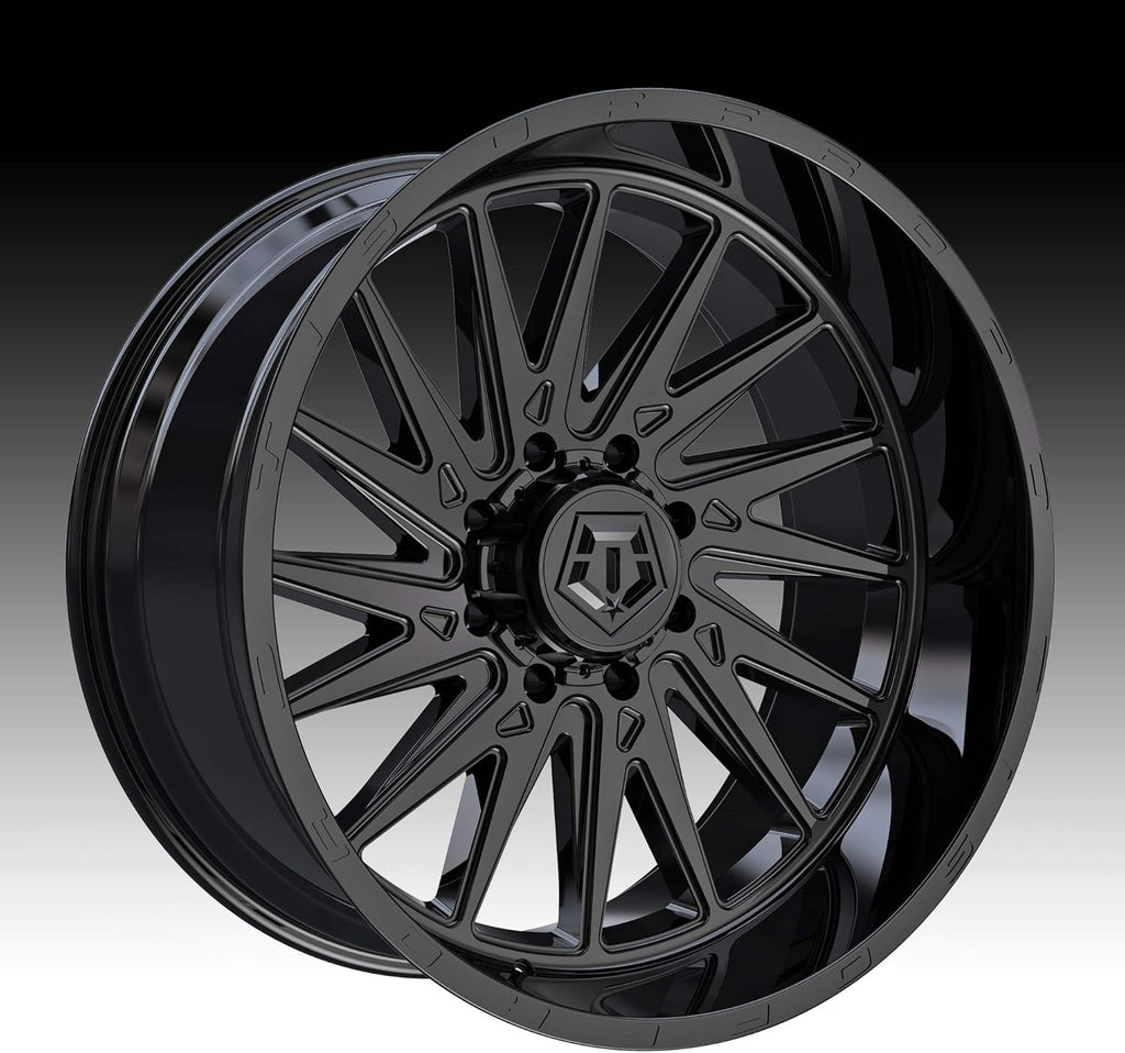 Black Wheel Rim 20x12 8x180-44mm Q176