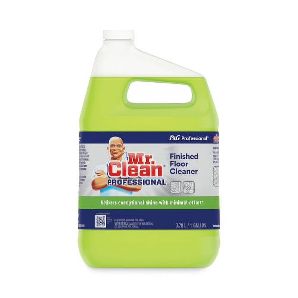 Finished Floor Cleaner, Lemon Scent, 1 gal Bottle M8785
