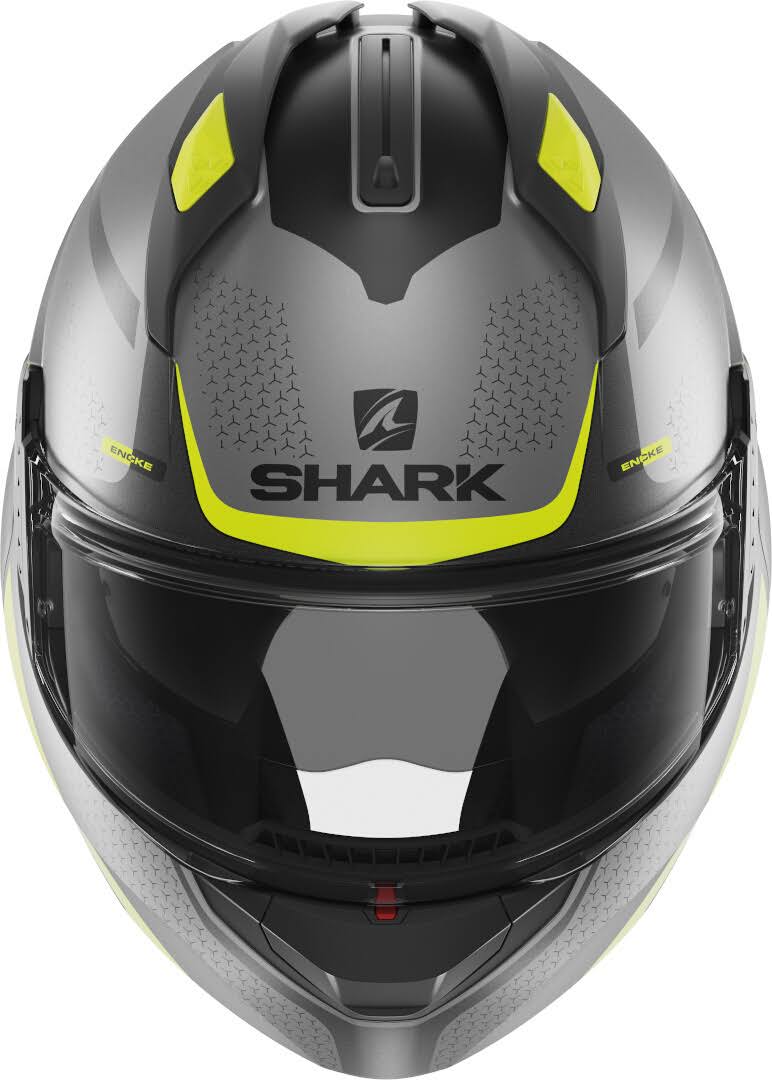 Anthracite Blue Black Helmet Size S J614