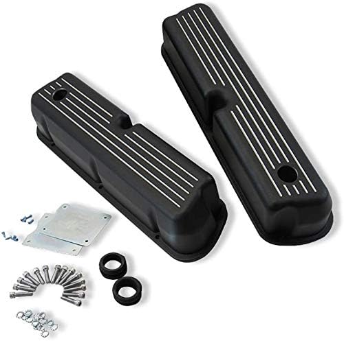 Black Aluminum Valve Covers for SBF J207039
