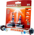H11 Halogen Headlight Bulb High Beam Low Beam Fog Replacement Bulb Pack of 2 B4163