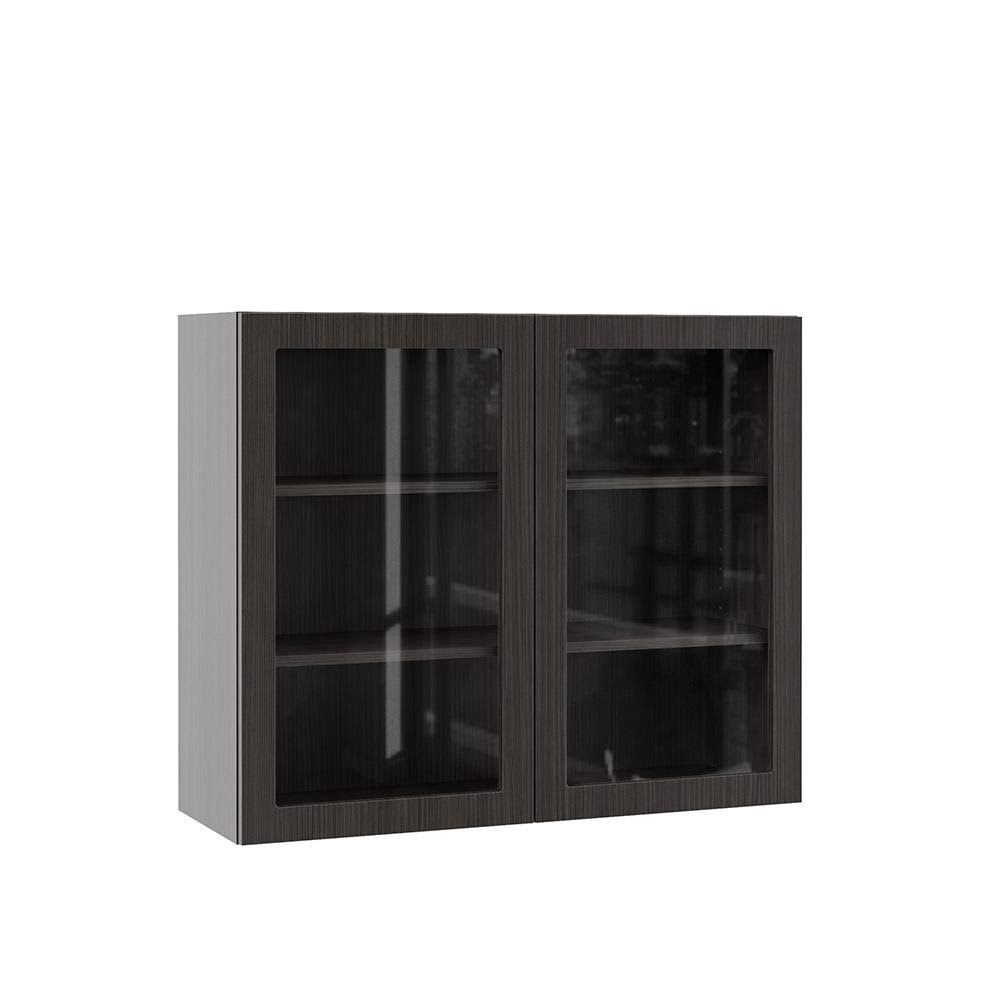 36x30x12 in. Wall Kitchen Cabinet with Glass Doors L7346