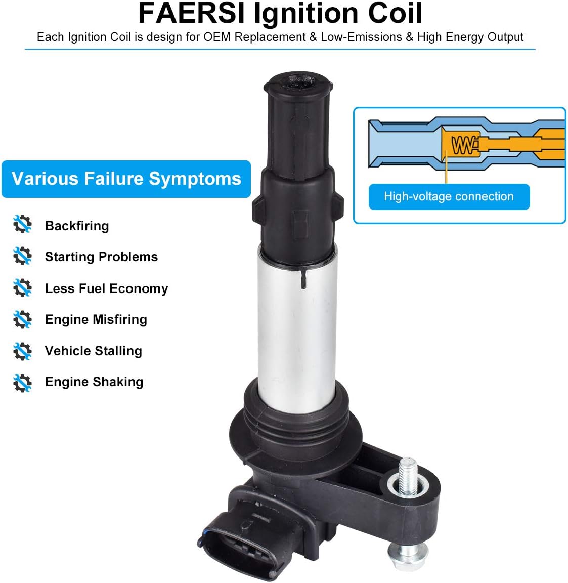 Ignition Coil Pack of 6 A79058