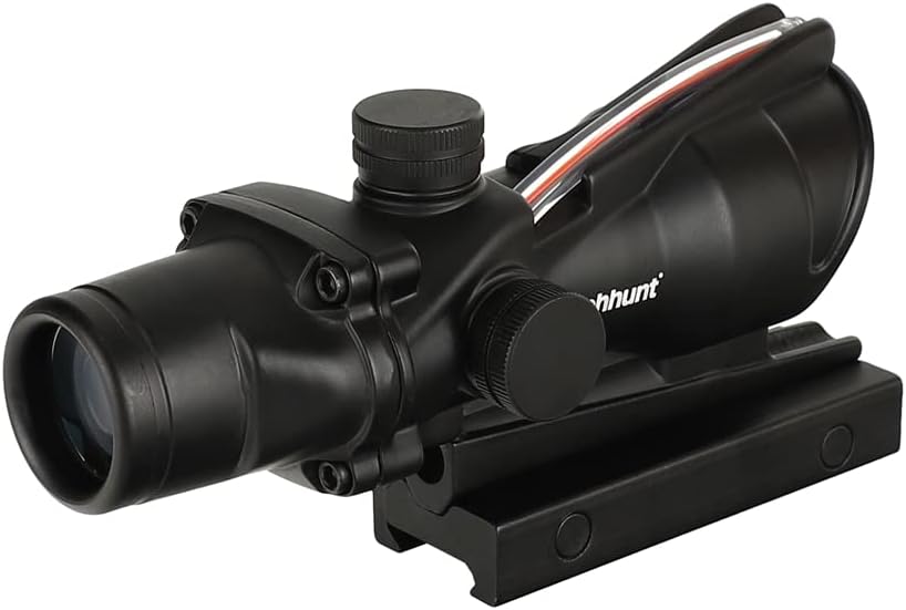 4x32 Rifle Scope with Fiber Optics W7669