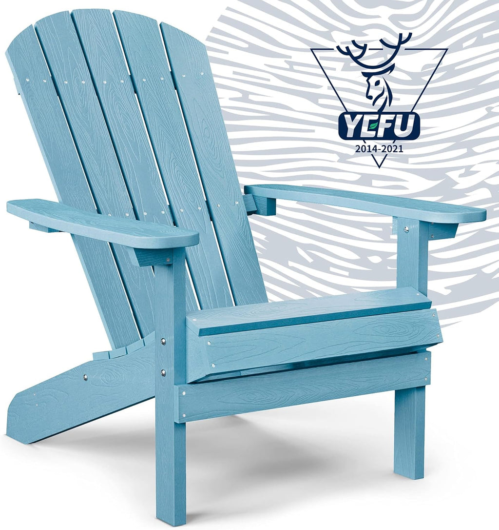 Grey Plastic Adirondack Chair H69078