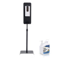 Touchless Automatic Hand Sanitizer Dispenser Stand with 0.5 Gallon Gel Q883224