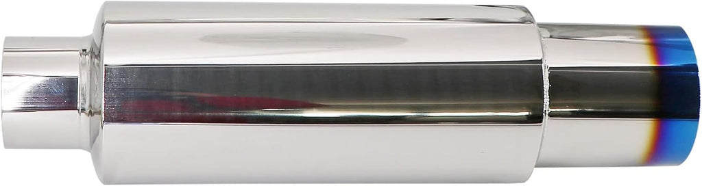 Blue Burnt Stainless Steel Exhaust Tip 18.5" Length Pack of 2 X91958