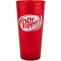 24 oz. Red Plastic Tumbler W518412