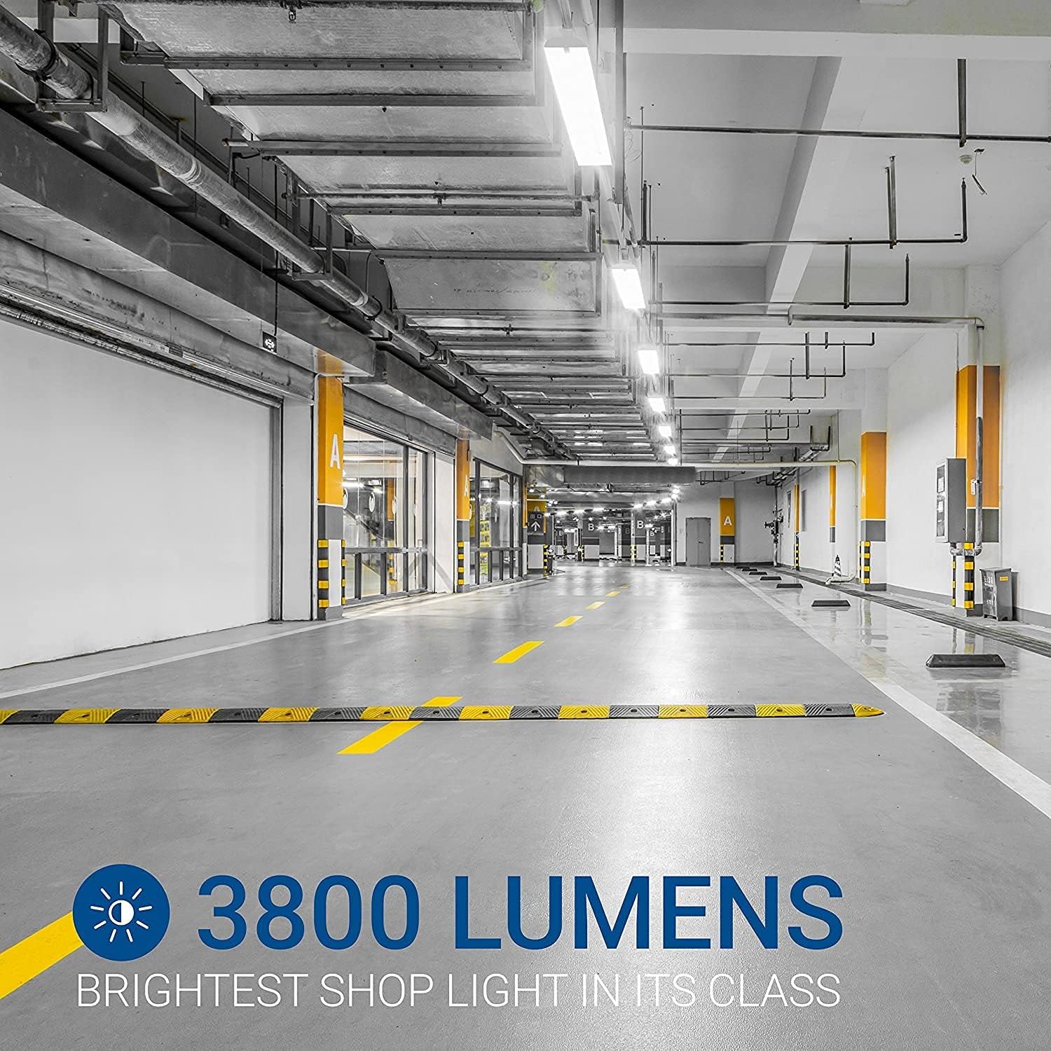 4 Pack LED Shop Light, 35 Watts, Daylight O98383