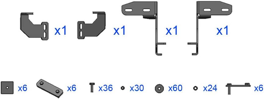Blow Molding Running Boards Side Step A306