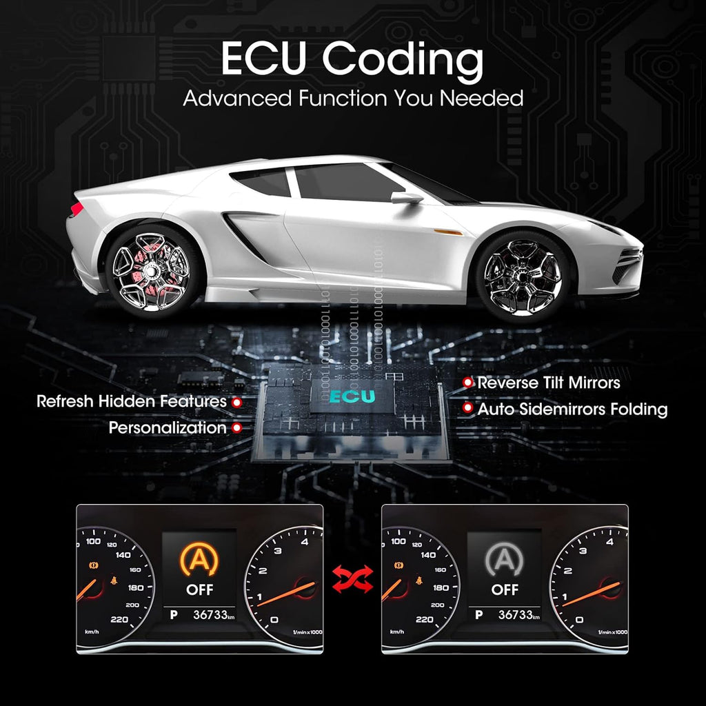 Bidirectional Full System Automotive Diagnostic Scanner E92066