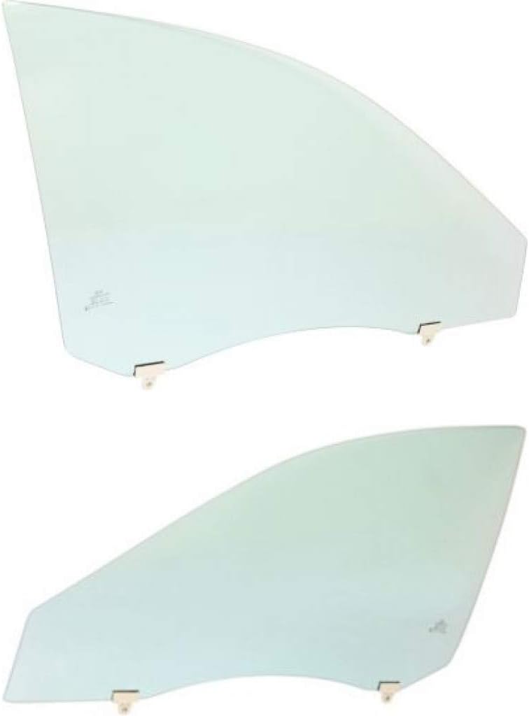 Door Window Glass Pair for Toyota Camry 2002-2006 Front 4-Door D722364