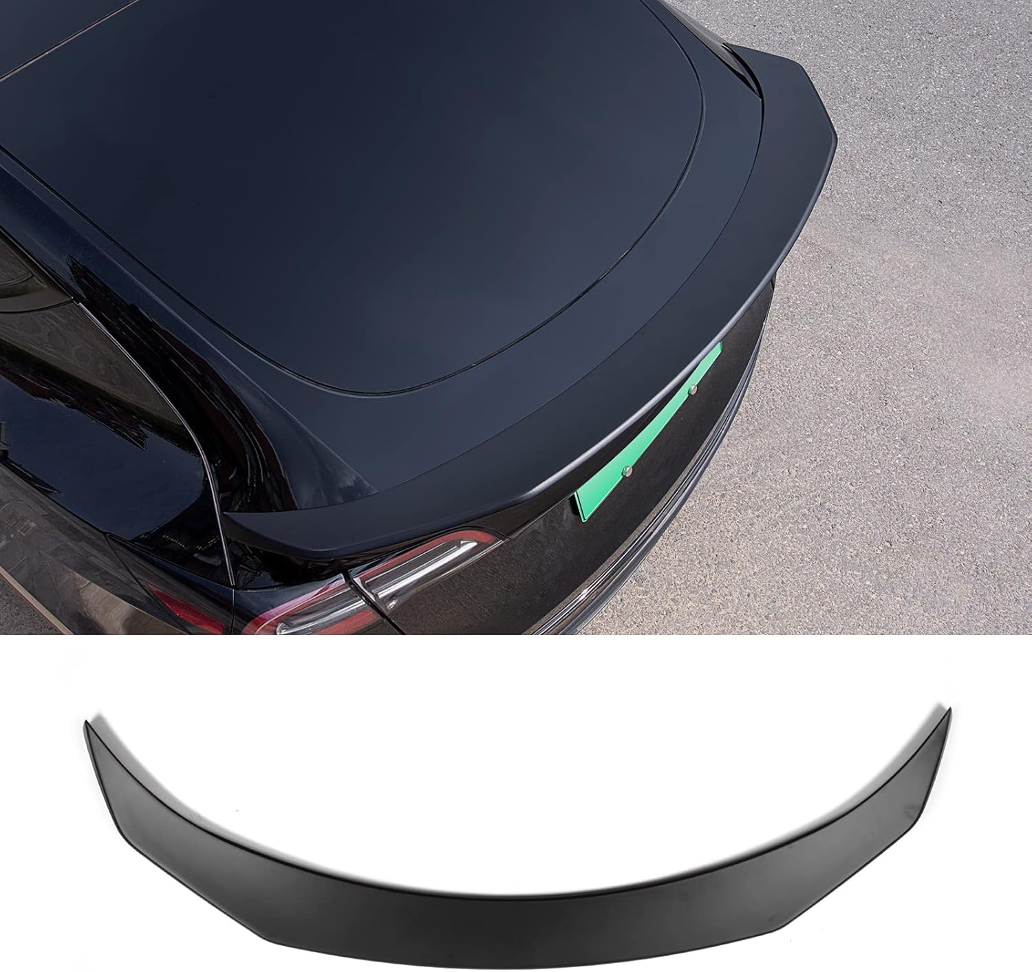 Matte Black Rear Trunk Spoiler for Tesla Model Y N14435