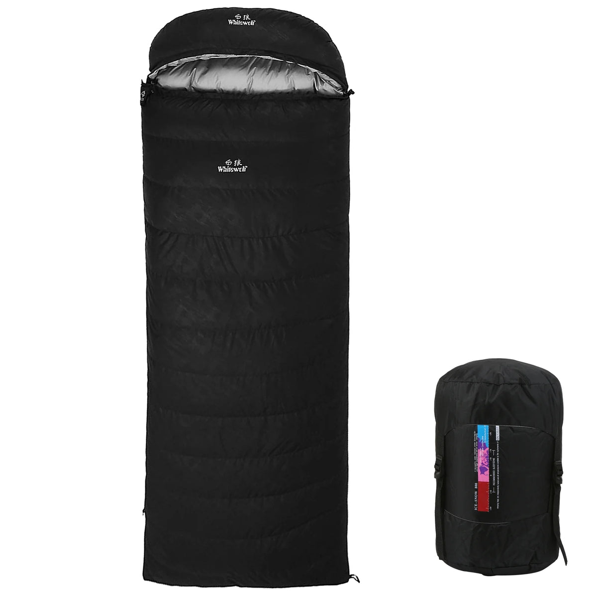 95% White Goose Down Lightweight Sleeping Bag with Storage Bag N61560