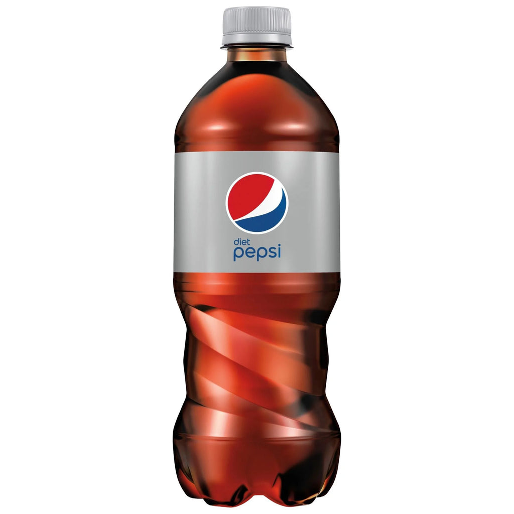 Diet Pepsi Soda 20oz Bottles, Quantity of 10 O760