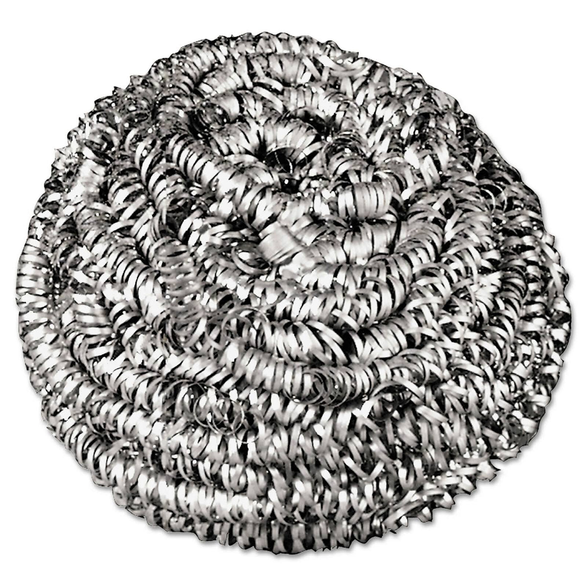 Stainless Steel Scrubbers, Medium, 72/Carton C492