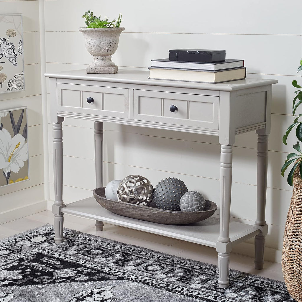 Red 2-Drawer Console Table M310