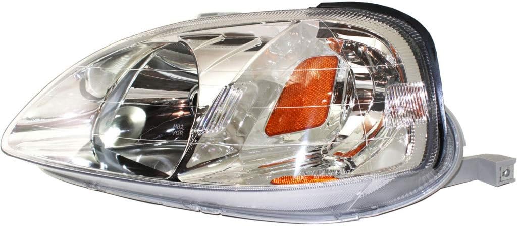 Headlight Assembly Unit Pair for Honda Civic 1999 2000 K984