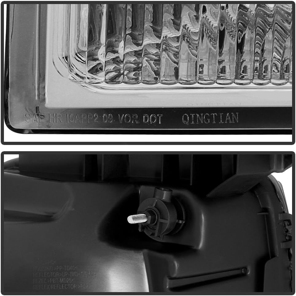 2009-2014 Ford F150 Pickup Headlights Headlamps Assembly Pair Set Y71018