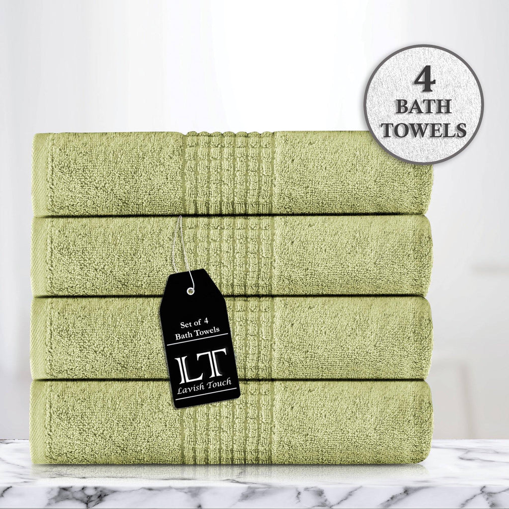 8 PC 100% Egyptian Cotton Towels Set, Orange V73399