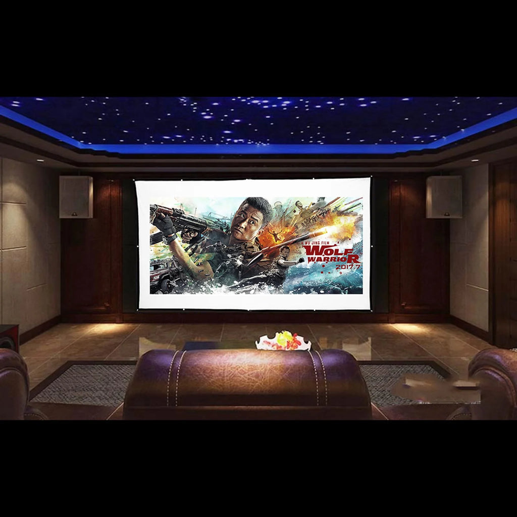 150 Inch 16 9 White Projector Screen W94927