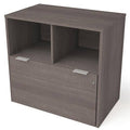 One Drawer Bark Gray Lateral File Cabinet X530006