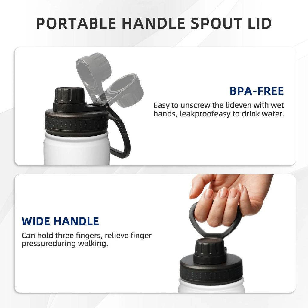 18OZ Stainless Steel Insulated Water Bottle O6428