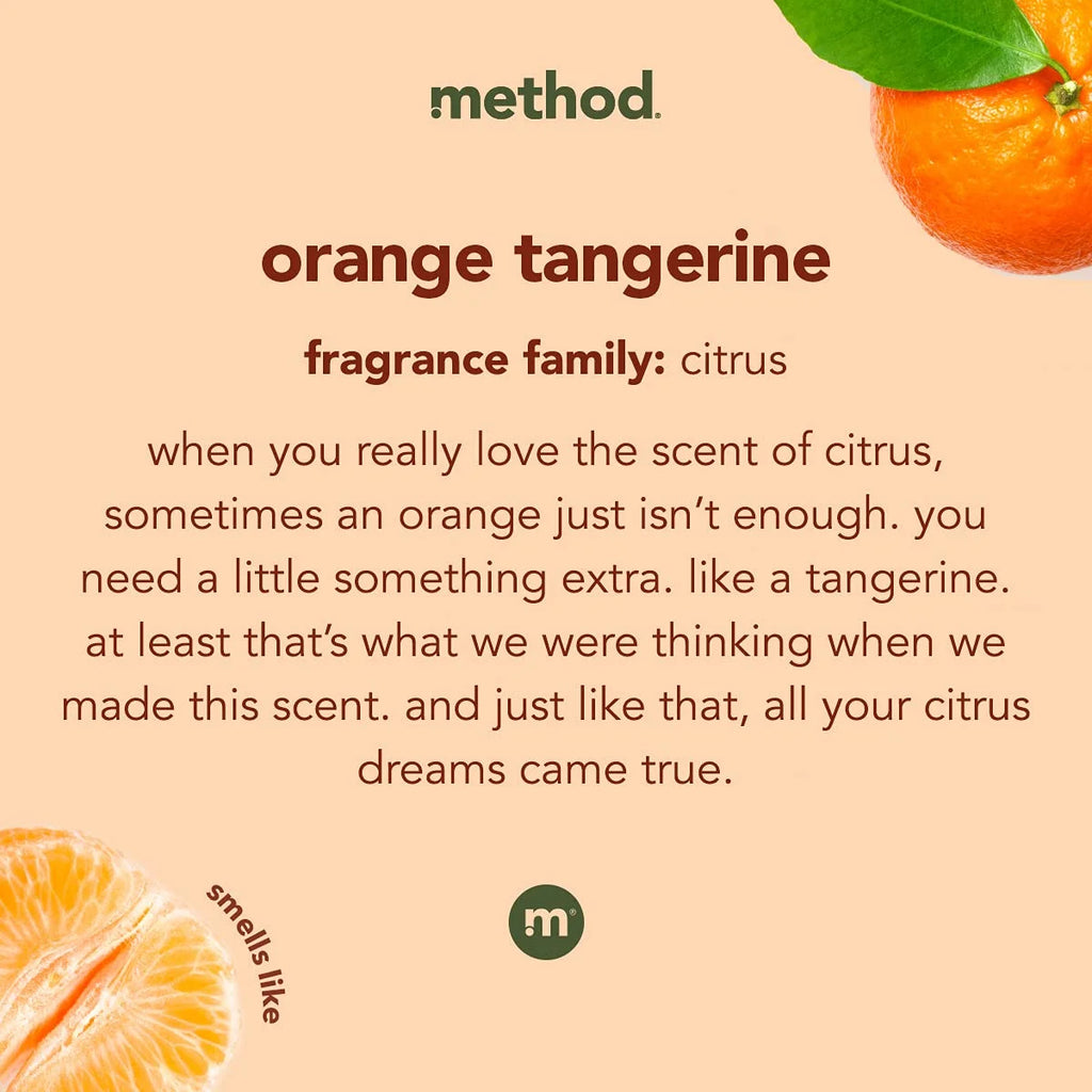 Orange Tangerine Plant-Based Granite Cleaner Spray, 28 Oz (Pack of 8) E44513