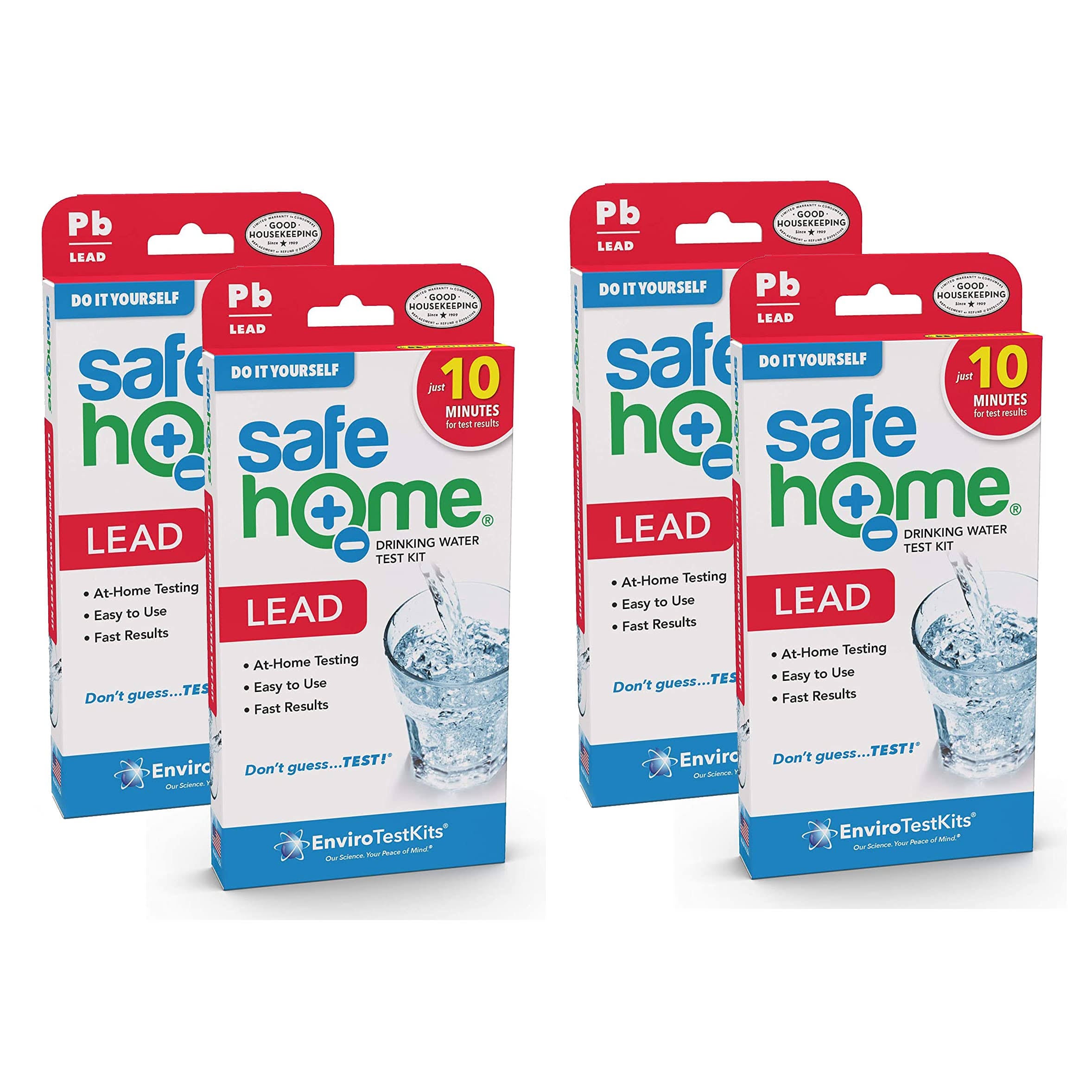 Lead in Drinking Water Test Kit 4-Pack L884944