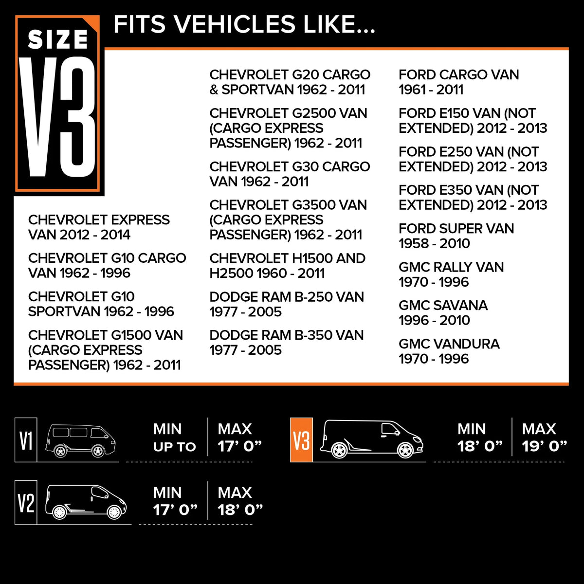 Rain Barrier Van Cover R9738