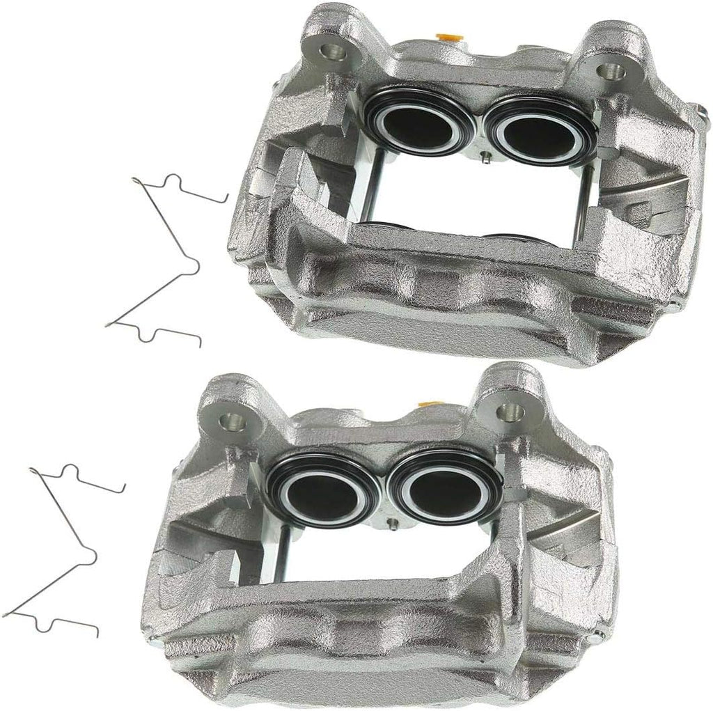 Disc Brake Caliper Assembly Front Driver Side Pack of 2 I915