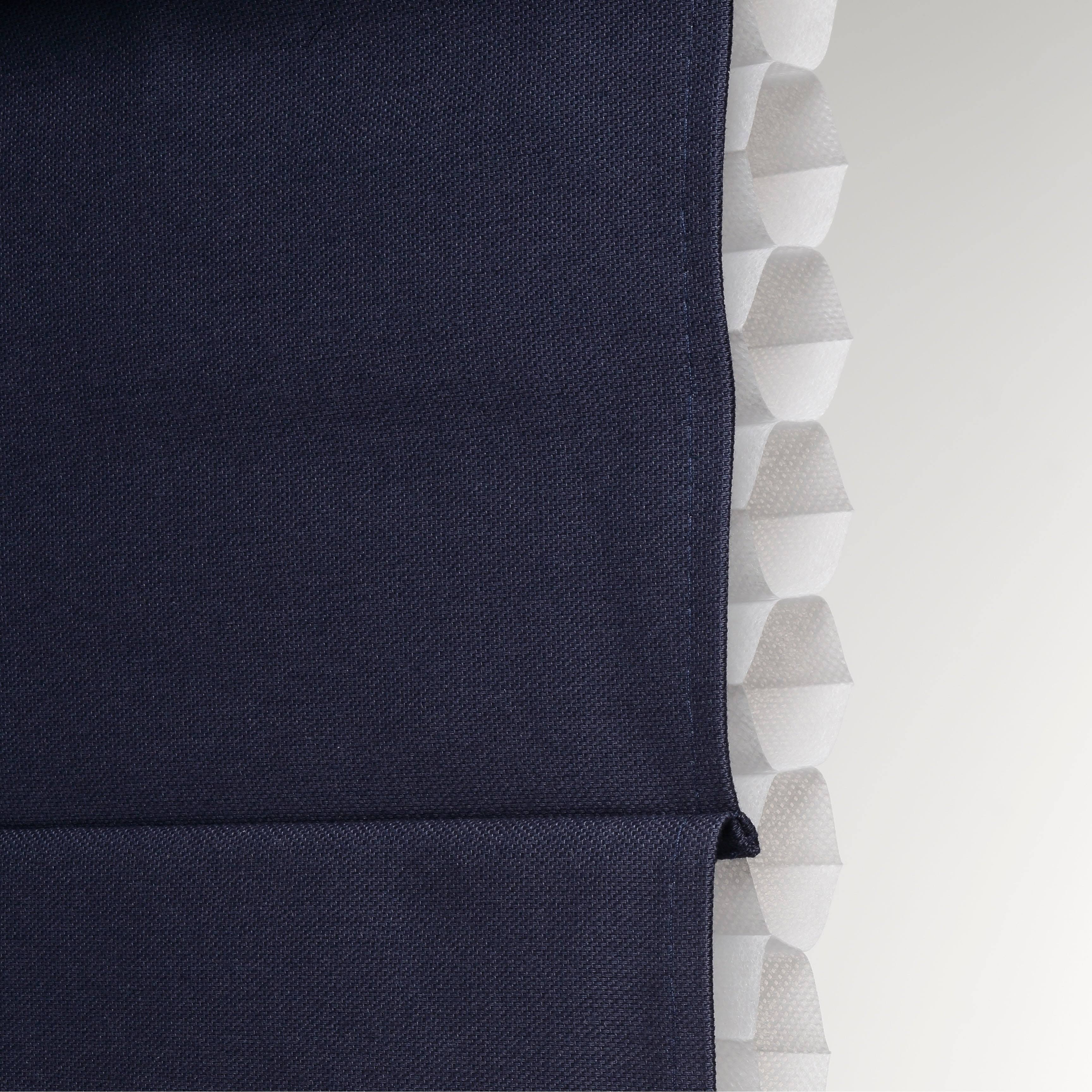 Navy Insulating Cordless Roman Shade G678687