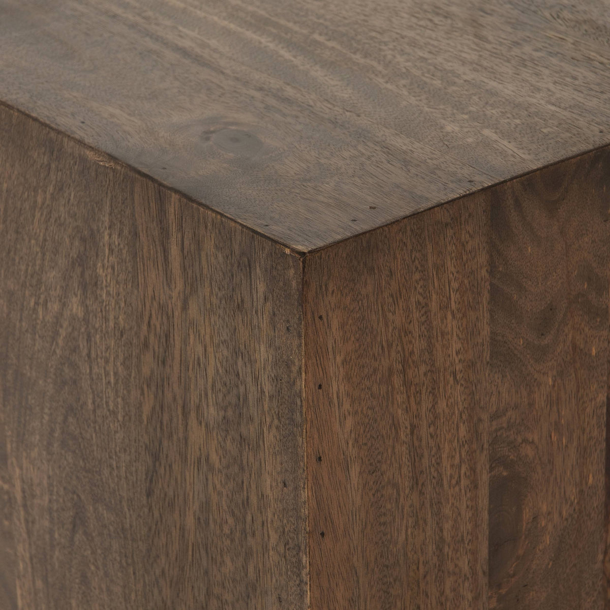 Aged Brown End Table P258169