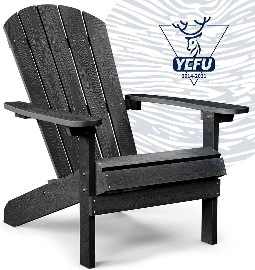 Grey Plastic Adirondack Chair H69078