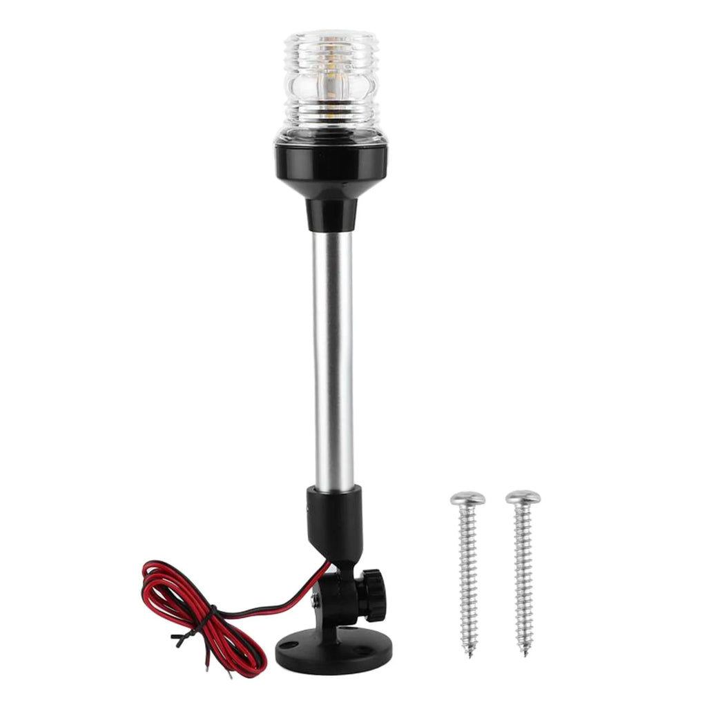 White 12-24V 360 Degree Signal Lights for Pontoon Boat K3124