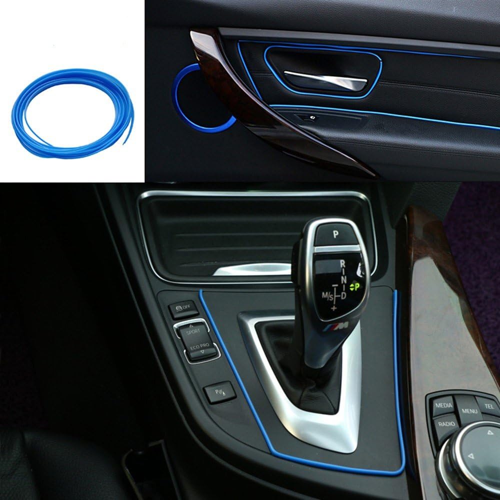 Red Flexible Trim Strip for Car Interior Exterior Moulding L39366