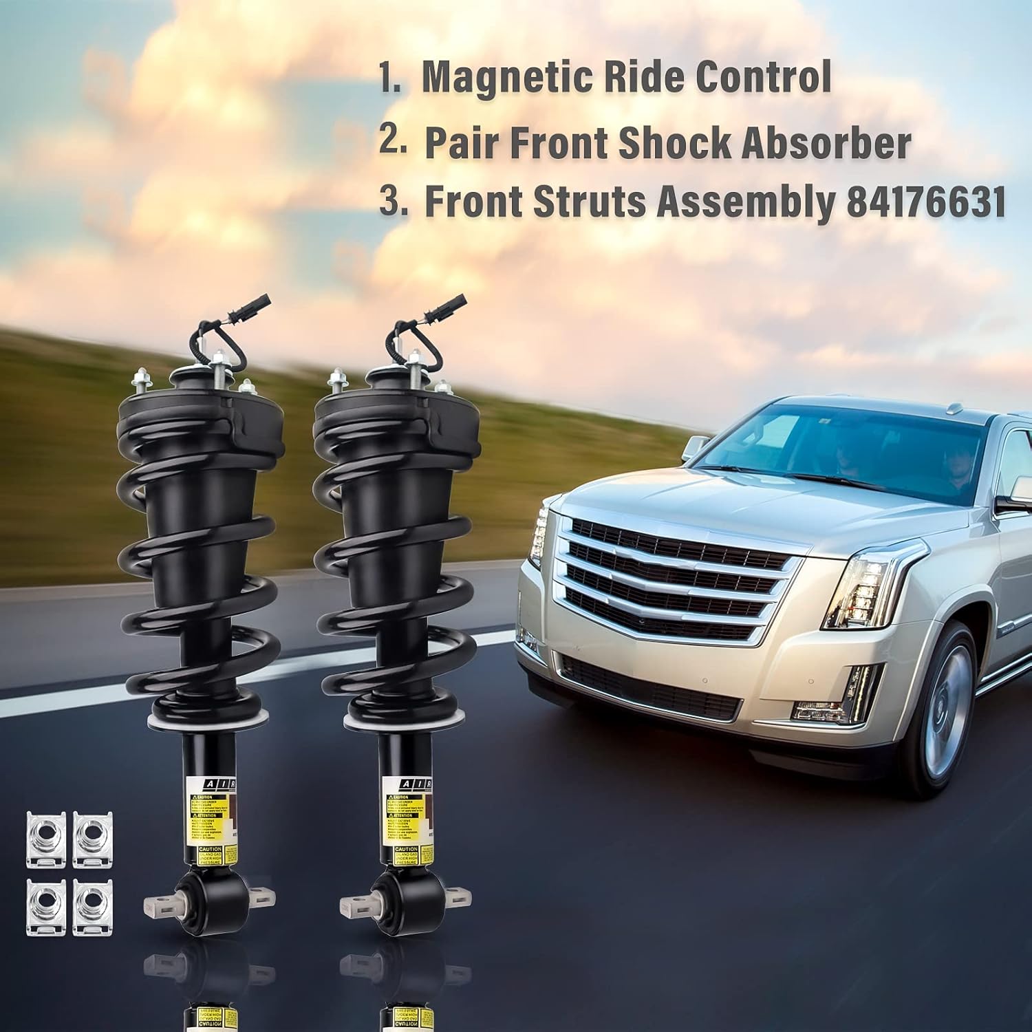 Front Shocks Absorber and Struts Assembly Magneride Suspension B56256
