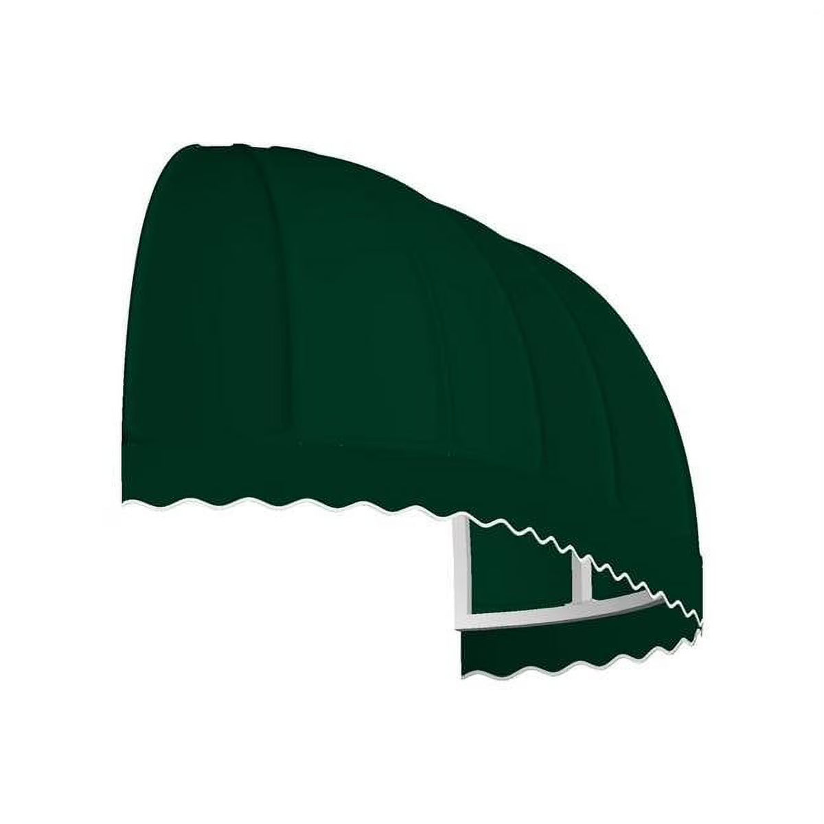 4.38 ft. Forest Green Window & Entry Awning I650