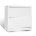 White 2-Drawer Lateral Filing Cabinet B774761