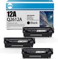 3 Pack Black Compatible Toner Cartridge B54707