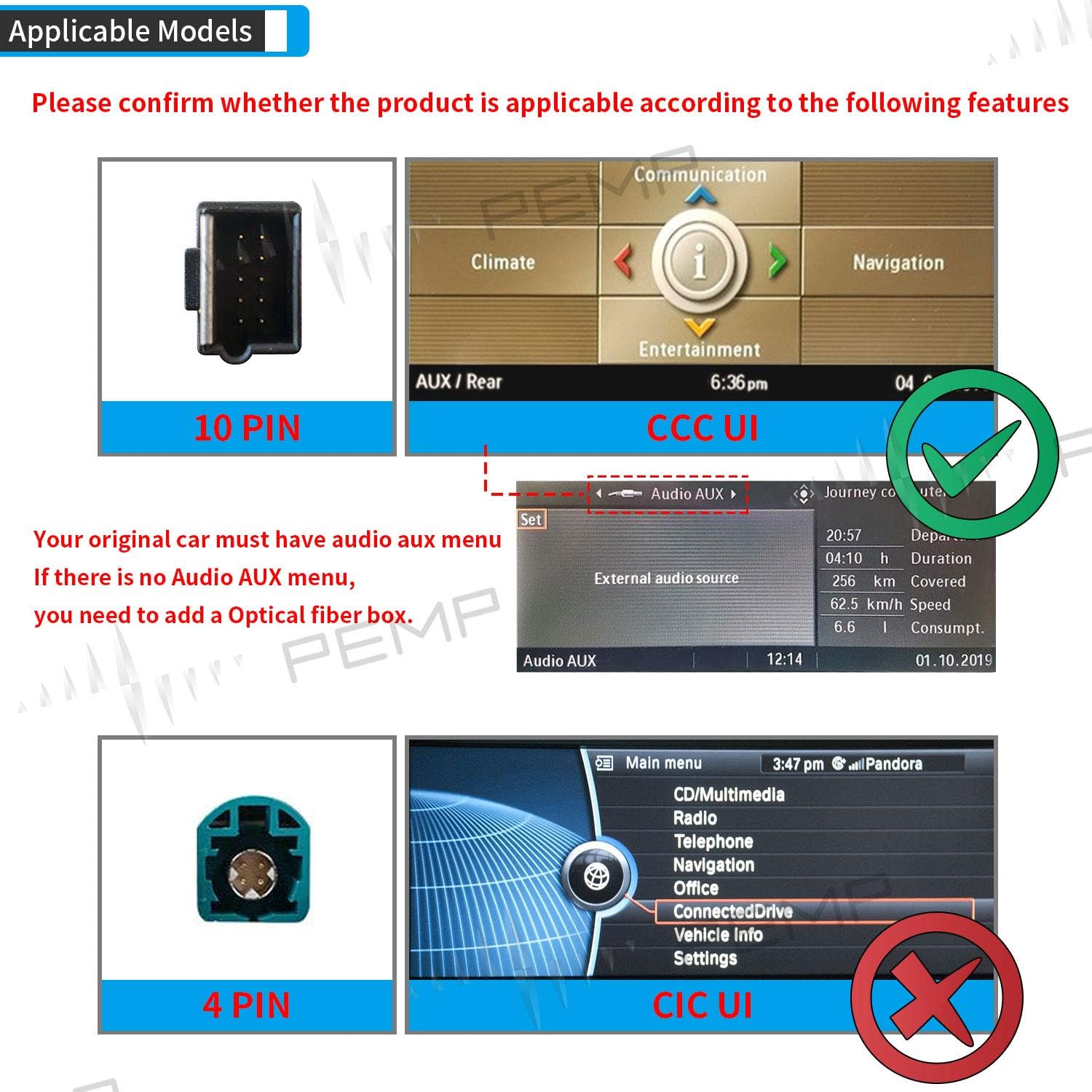Blue Anti-Glare Vertical Screen 10.25 Android 11 Auto Carplay Snapdragon 662 8 Core 4+64GB for BMW E60 E61 CCC M833622
