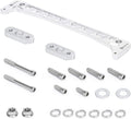 Rear Billet Aluminum Subframe Brace with Integral Sway Bar Mount for 96-00 Honda Civic EK Chassis Acura Suspension Crossmember Pack of 2 R47538