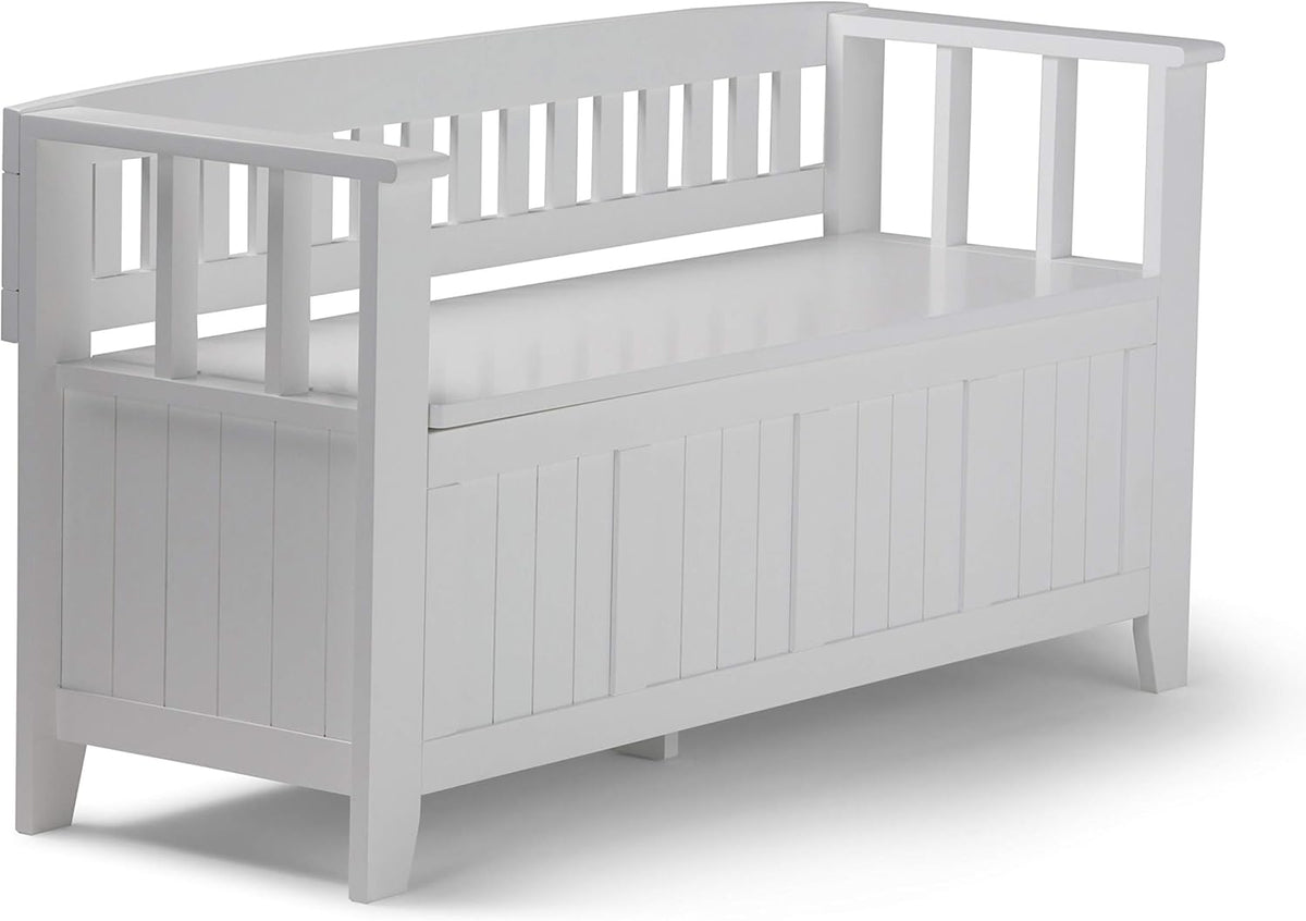 Solid Wood Storage Bench S889288