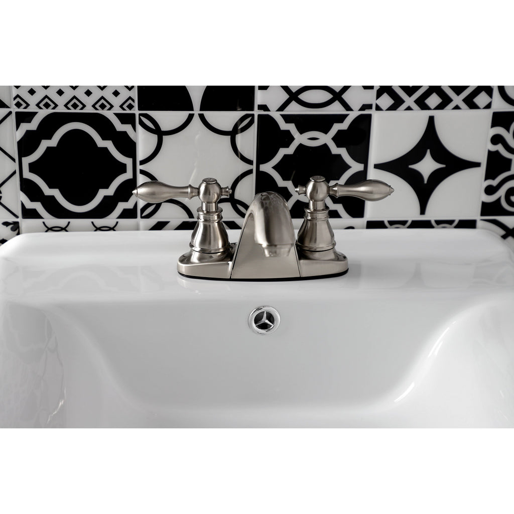 Brushed Nickel Centerset Bathroom Faucet M6370