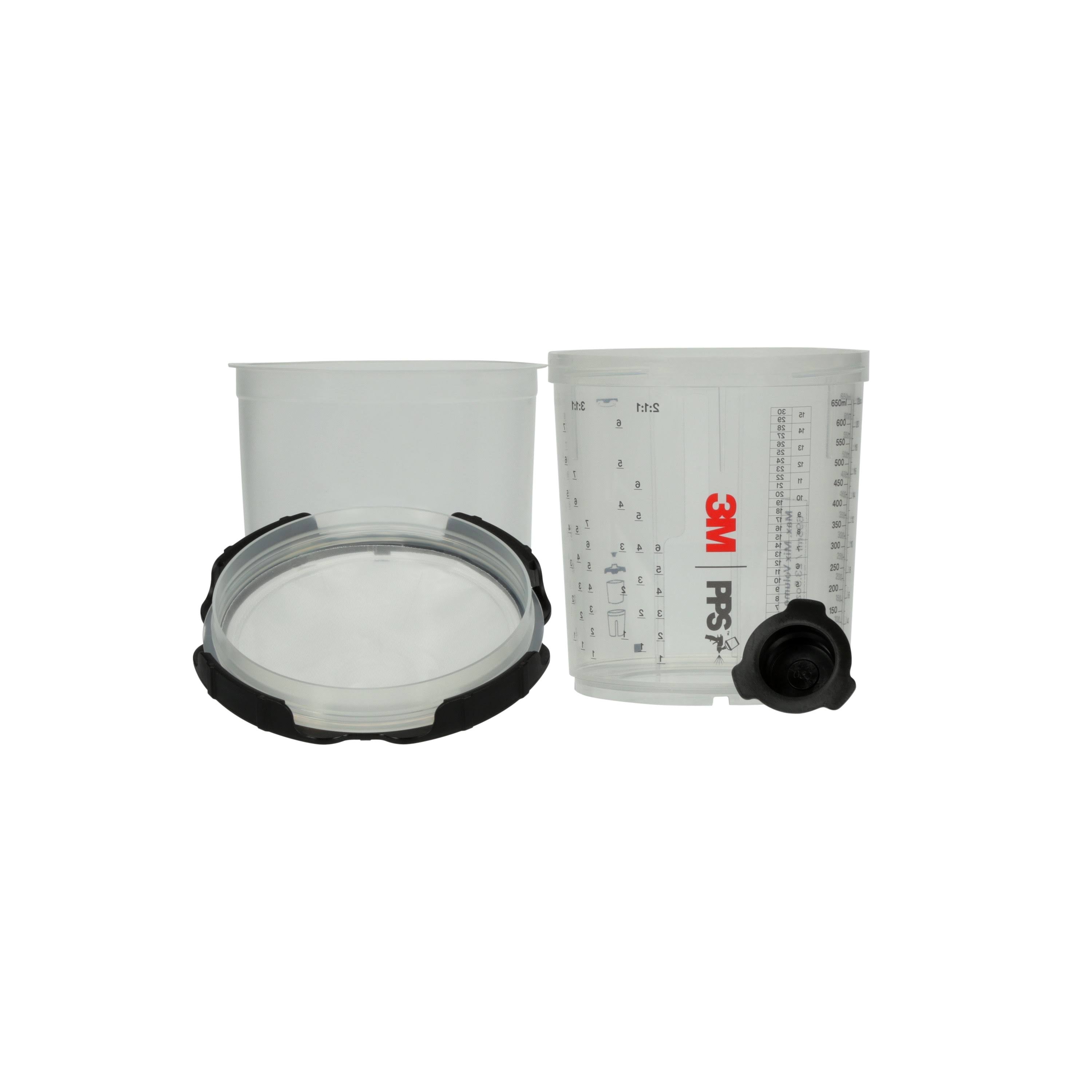 PPS Series 2.0 Spray Cup System Kit, Standard 22 fl oz 650 ml, 200 Micron Filter Y495265