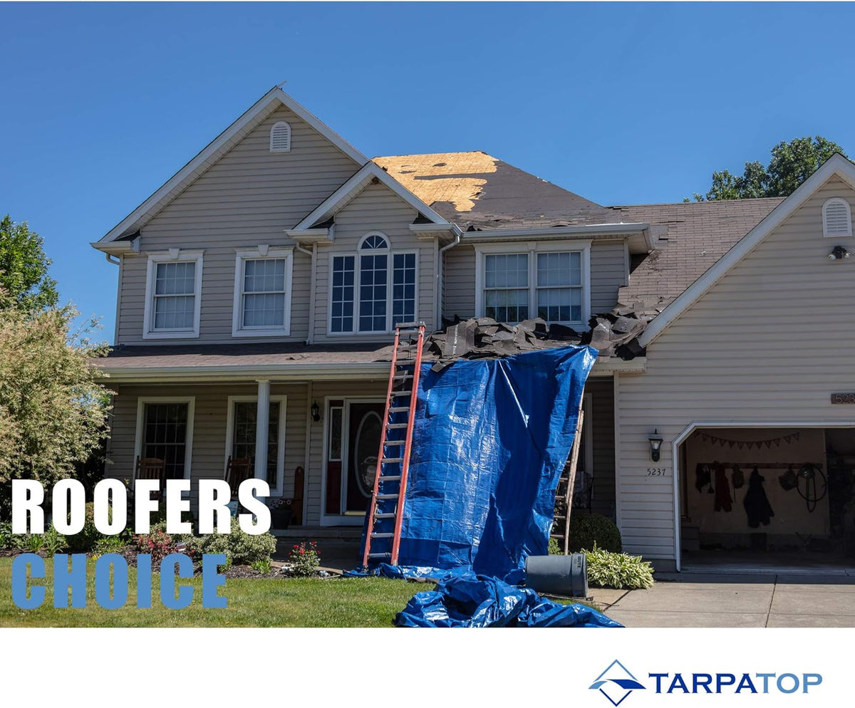 Blue Waterproof Poly Tarp K207