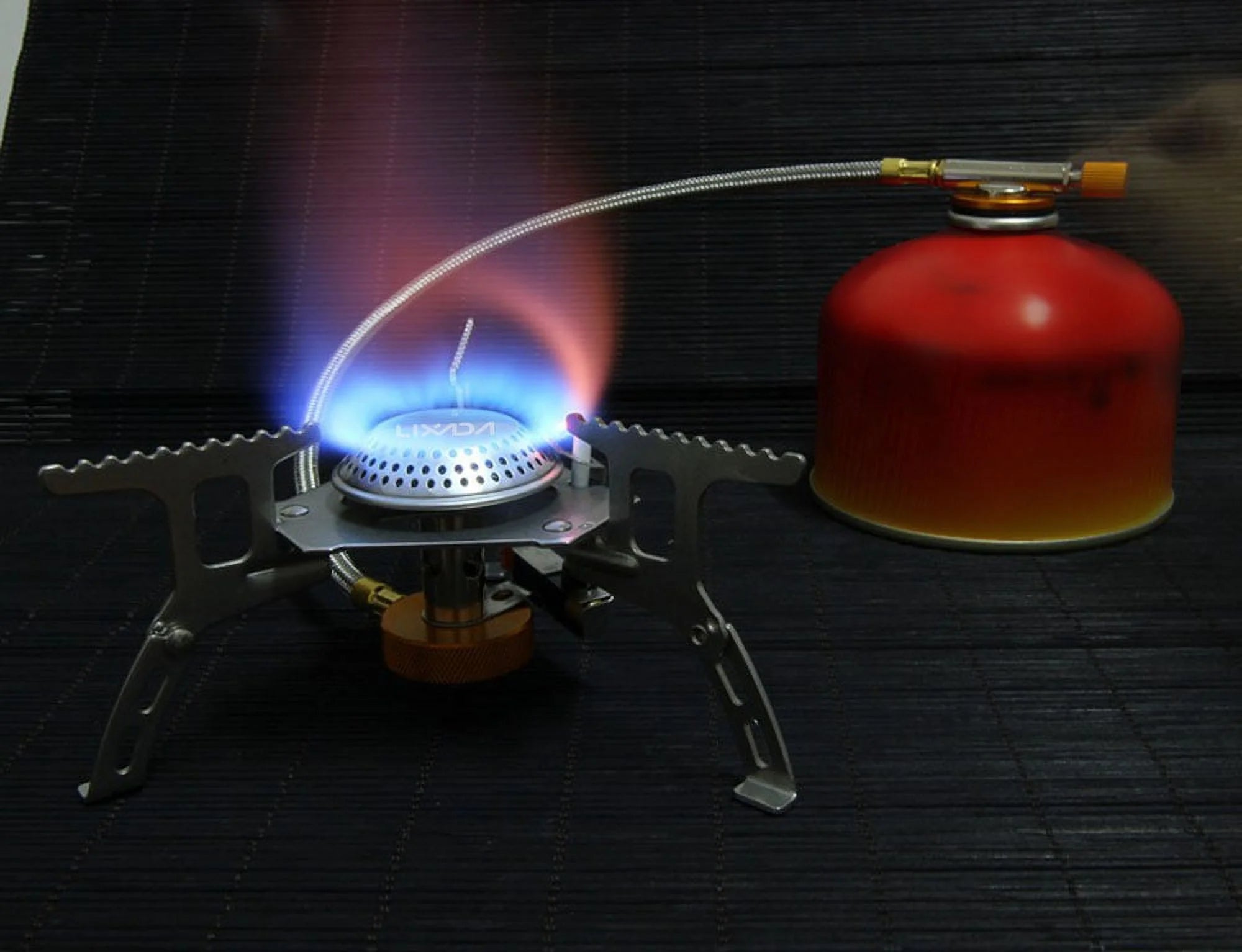 Camping Foldable Gas Set with Gas Conversion Head Adapter J18210