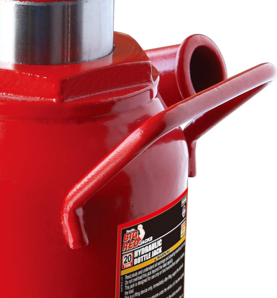 20 Ton Hydraulic Bottle Jack, Red, Pack of 2 G670